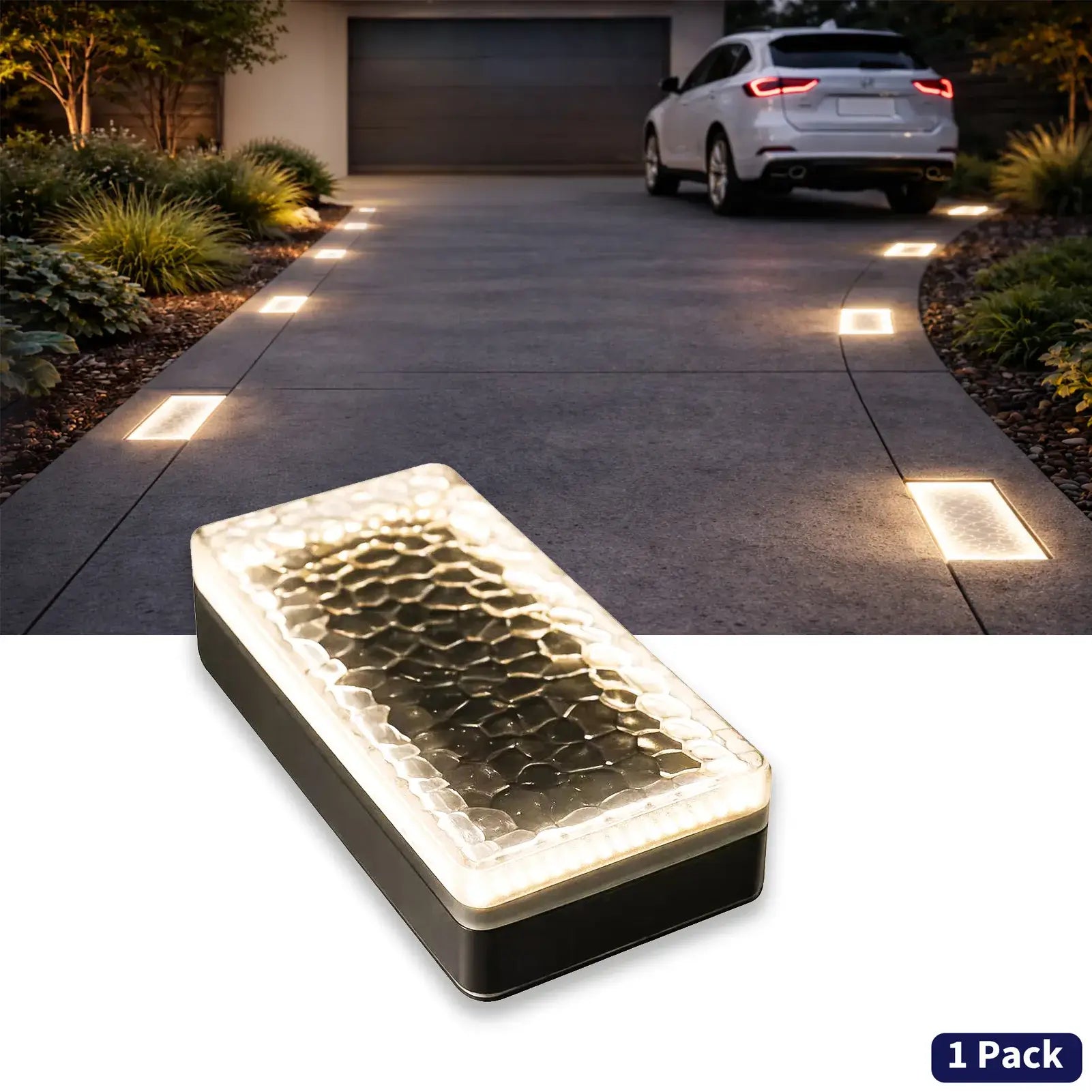 solar paver lights 1-pack