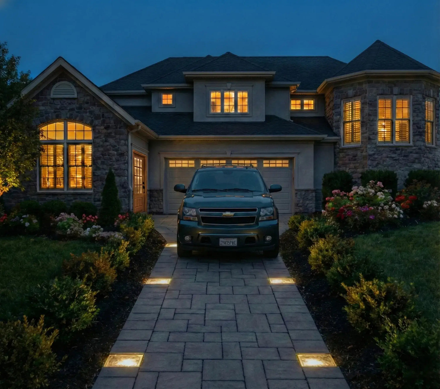 solar paver lights for deriveway