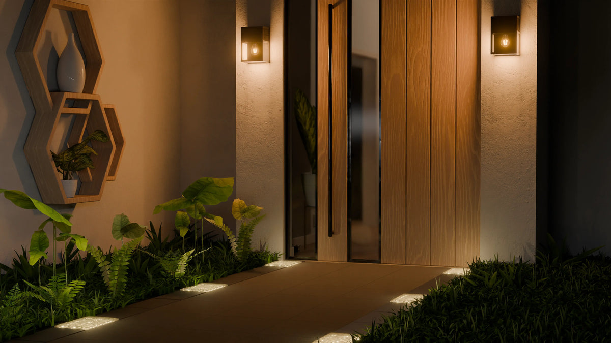 solar powered brick paver lights​