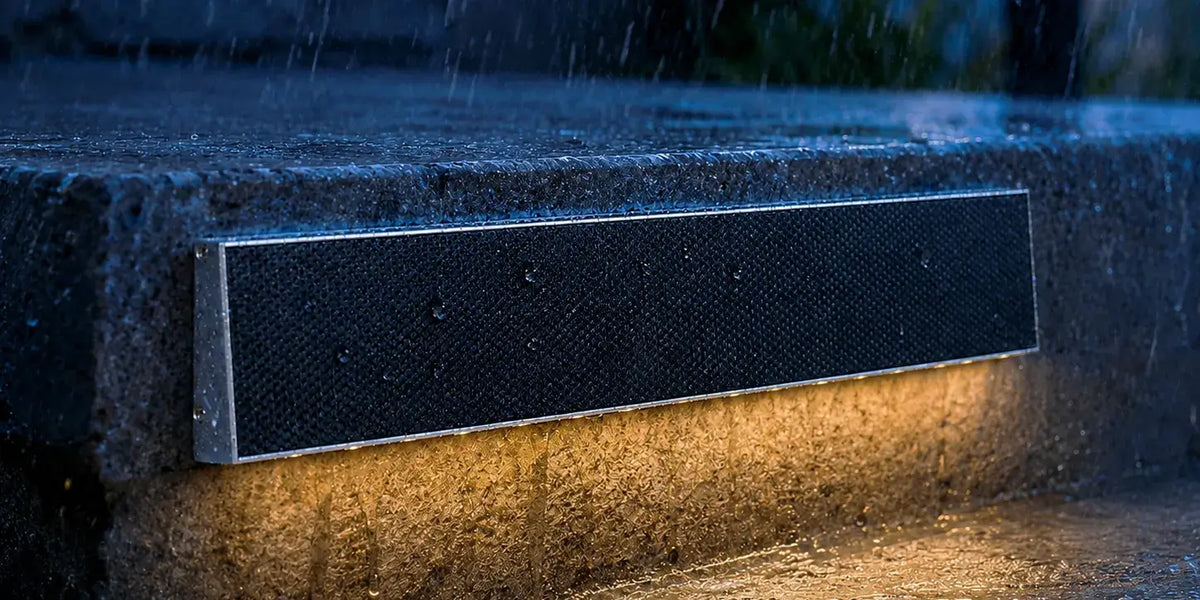 solar powered outdoor stair lights​