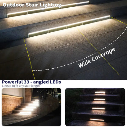 solar powered stair lights​